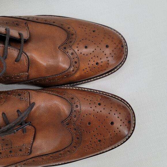 Joseph Abboud Medallion Cap Toe Oxfords Shoes main image 5